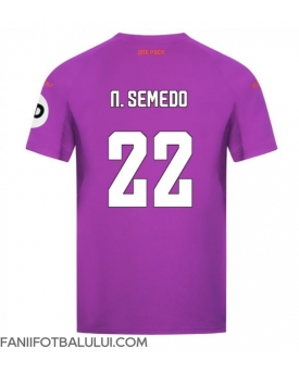 Wolves Nelson Semedo #22 Tricou Fotbal Replică 2024-25 Barbati Treilea